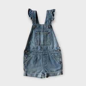 babyGap Denim Flutter Shortalls